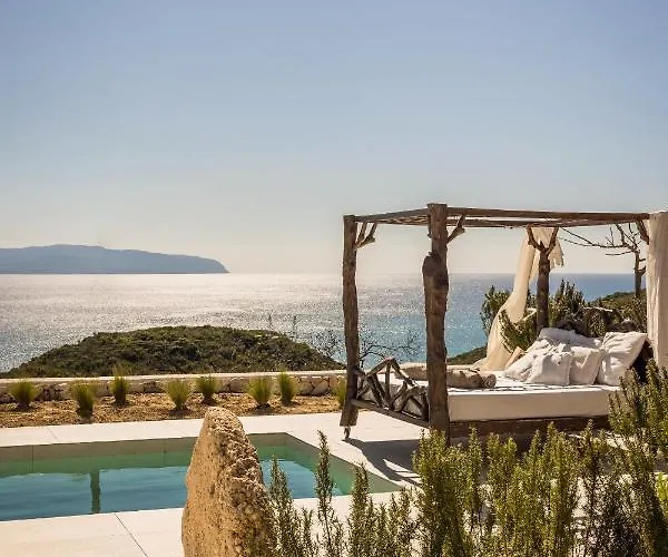 Spathes Luxury Private Pool With Sea View In Kefalonia * Ratzaklíon