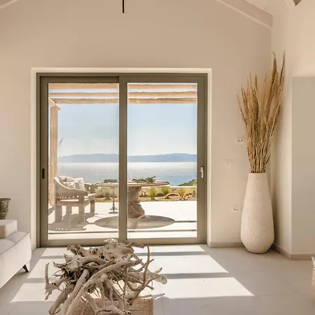 Spathes Kefalonia, Romantic Private Escape With Infinity Pool & Sea Views Vila