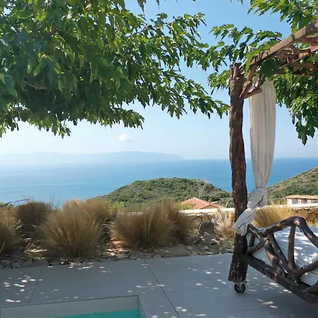 Willa Spathes Kefalonia, Romantic Private Escape With Infinity Pool & Sea Views