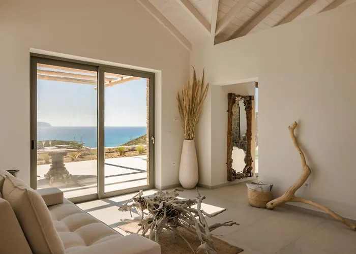 빌라 Spathes Luxury Private Pool With Sea View In Kefalonia Ratzaklíon