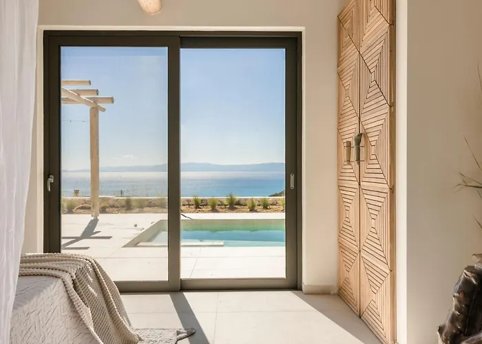 Spathes Luxury Private Pool With Sea View In Kefalonia Ratzaklíon