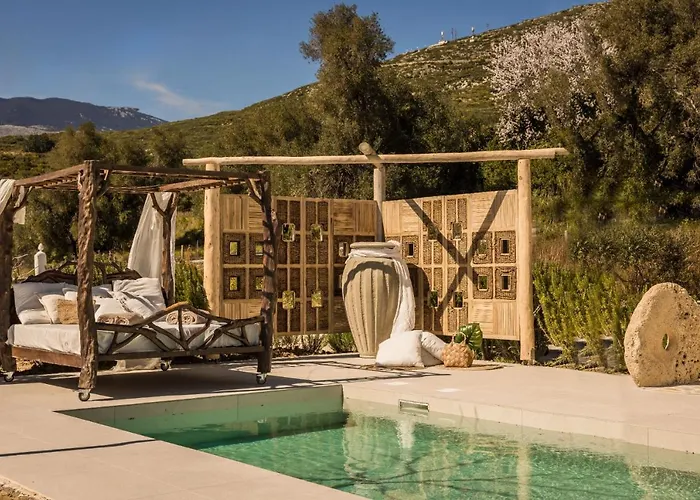 Spathes Luxury Private Pool With Sea View In Kefalonia Ratzaklíon