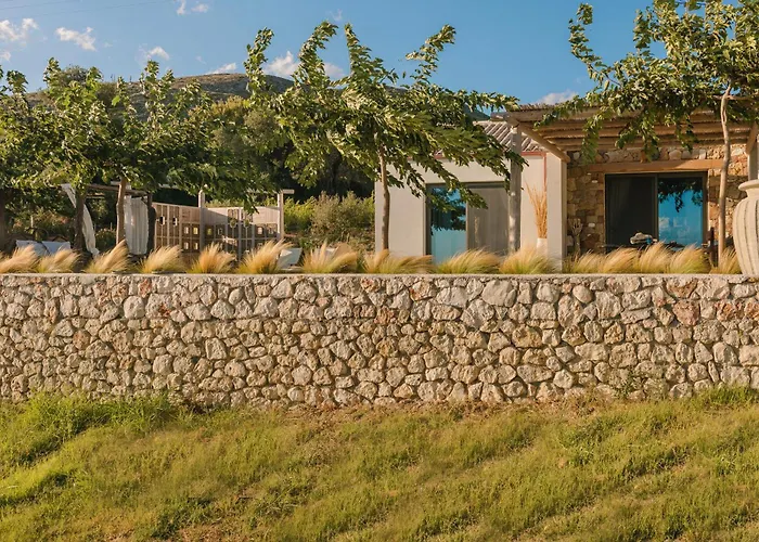 Spathes Luxury Private Pool With Sea View In Kefalonia *