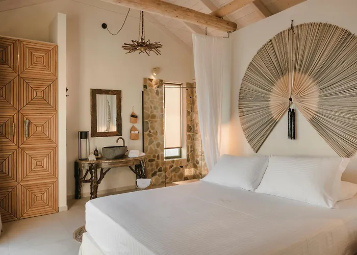 Spathes Luxury Private Pool With Sea View In Kefalonia *