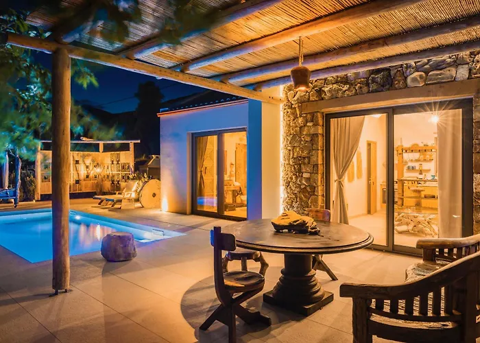 빌라 Spathes Luxury Private Pool With Sea View In Kefalonia *