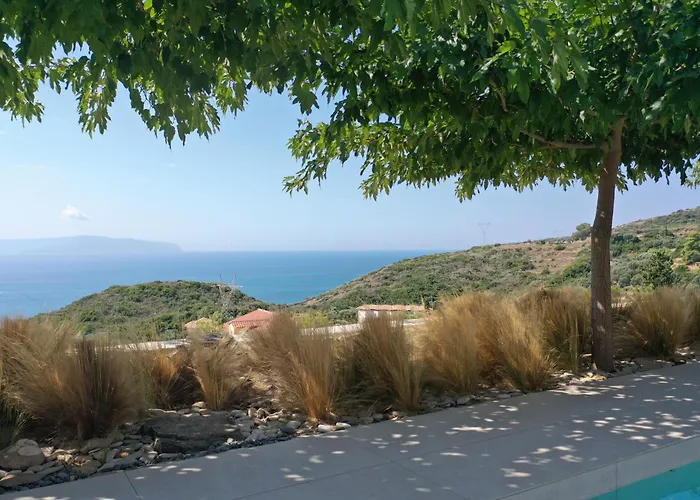 빌라 Spathes Luxury Private Pool With Sea View In Kefalonia Ratzaklíon