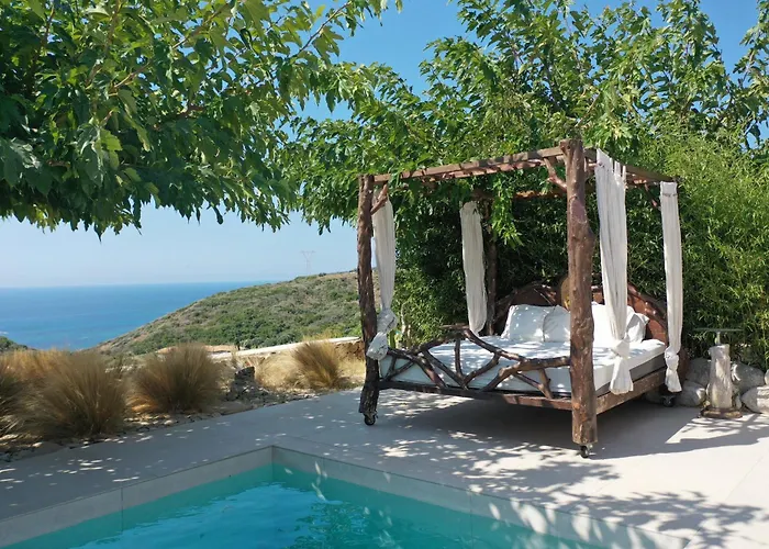 Spathes Luxury Private Pool With Sea View In Kefalonia 빌라