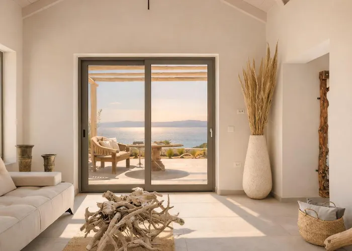 Vila Spathes Luxury Private Pool With Sea View In Kefalonia *